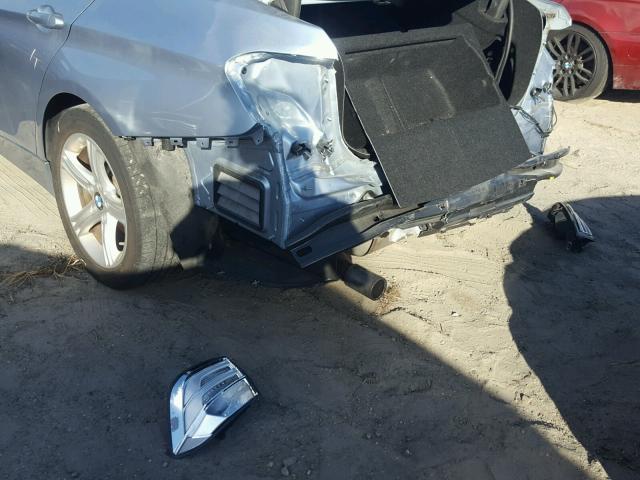 WBA3B1C53DF462525 - 2013 BMW 320 I BLUE photo 9