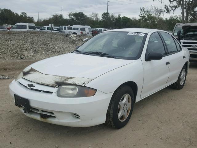 1G1JC52F147342024 - 2004 CHEVROLET CAVALIER WHITE photo 2