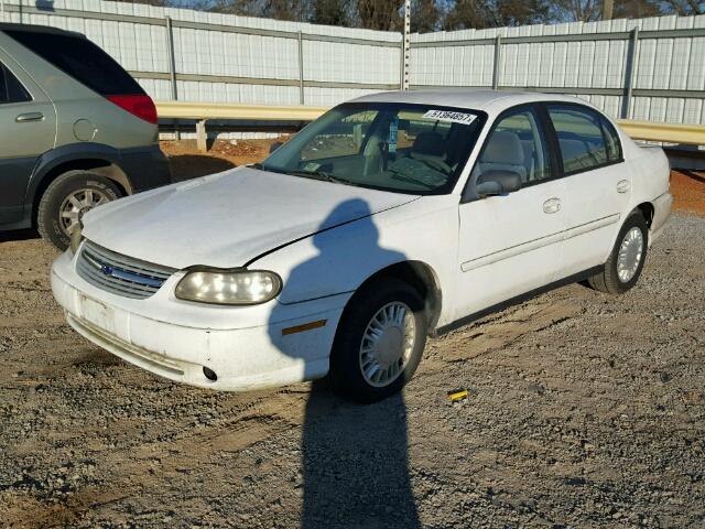 1G1ND52J516152635 - 2001 CHEVROLET MALIBU WHITE photo 2