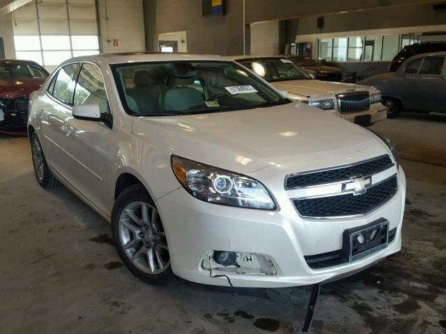 1G11F5SR2DF171131 - 2013 CHEVROLET MALIBU 2LT WHITE photo 1