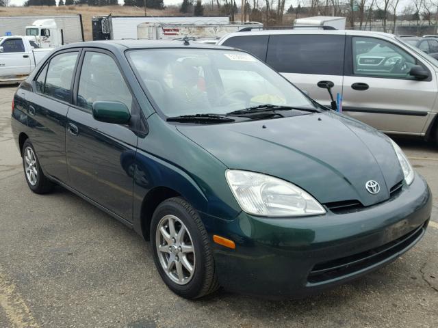 JT2BK12U910006513 - 2001 TOYOTA PRIUS GREEN photo 1