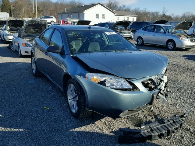 1G2ZG57B494137797 - 2009 PONTIAC G6 GREEN photo 1