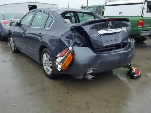 1N4AL2AP1CN563350 - 2012 NISSAN ALTIMA BAS GRAY photo 3