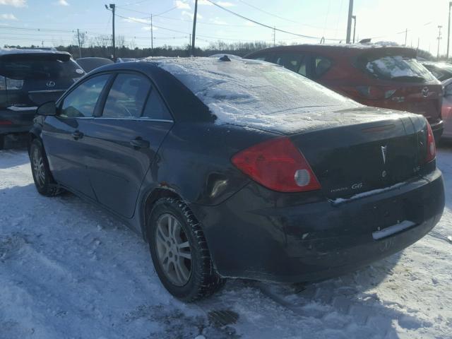 1G2ZG528554114132 - 2005 PONTIAC G6 BLACK photo 3