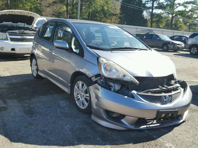 JHMGE8H65AC030522 - 2010 HONDA FIT SPORT SILVER photo 1