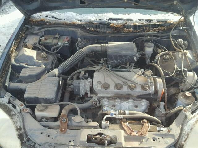 1HGEJ6674WL038575 - 1998 HONDA CIVIC LX GREEN photo 7