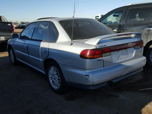 4S3BD6752X6257170 - 1999 SUBARU LEGACY GT SILVER photo 3