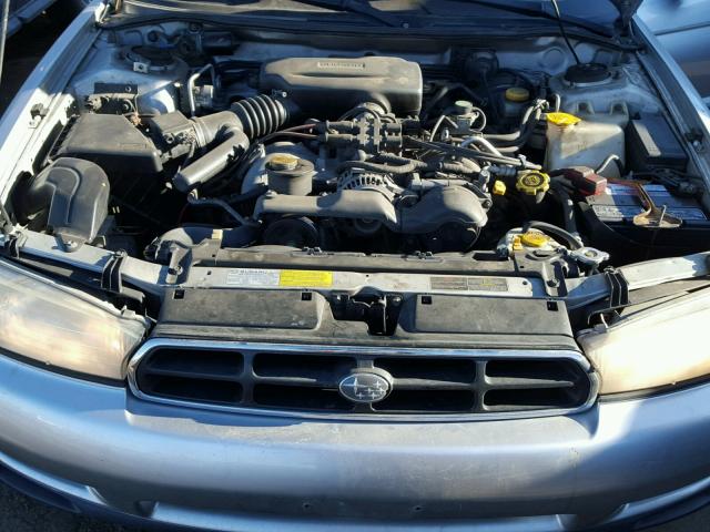 4S3BD6752X6257170 - 1999 SUBARU LEGACY GT SILVER photo 7