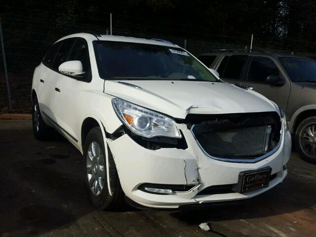 5GAKRBKDXFJ163804 - 2015 BUICK ENCLAVE WHITE photo 1