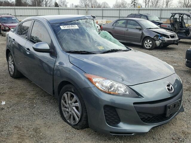 JM1BL1VF9C1500319 - 2012 MAZDA 3 I GREEN photo 1