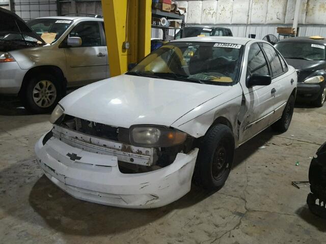 1G1JC52F647121874 - 2004 CHEVROLET CAVALIER WHITE photo 2