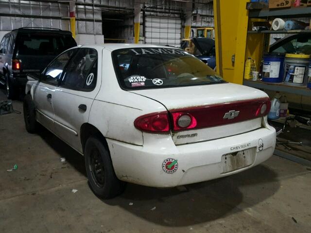 1G1JC52F647121874 - 2004 CHEVROLET CAVALIER WHITE photo 3