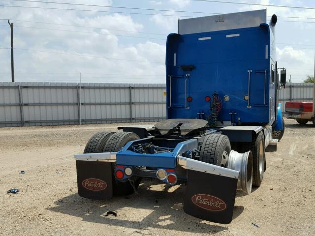 1XPXD49X4AD104946 - 2010 PETERBILT 389 BLUE photo 4