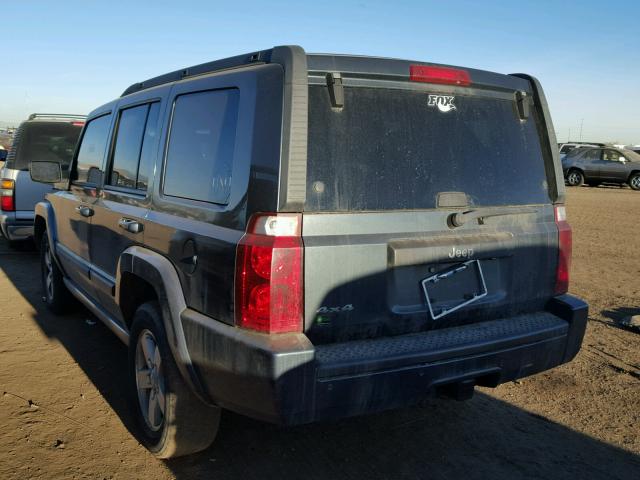 1J8HG48K47C690722 - 2007 JEEP COMMANDER GRAY photo 3