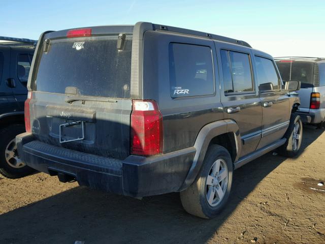 1J8HG48K47C690722 - 2007 JEEP COMMANDER GRAY photo 4