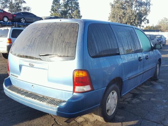 2FMZA504X3BA38306 - 2003 FORD WINDSTAR W BLUE photo 4