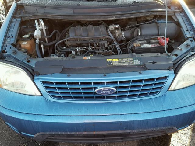 2FMZA504X3BA38306 - 2003 FORD WINDSTAR W BLUE photo 7