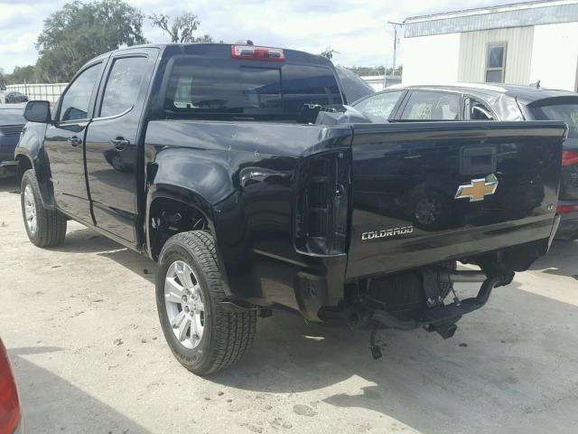 1GCGSCE37G1344670 - 2016 CHEVROLET COLORADO L BLACK photo 3