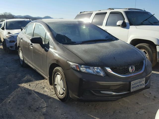 2HGFB2F68EH510791 - 2014 HONDA CIVIC HF BLACK photo 1