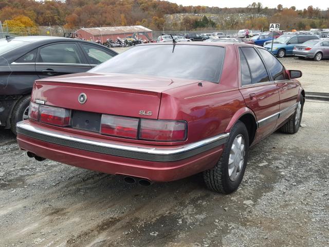 1G6KS52Y8VU823197 - 1997 CADILLAC SEVILLE SL MAROON photo 4