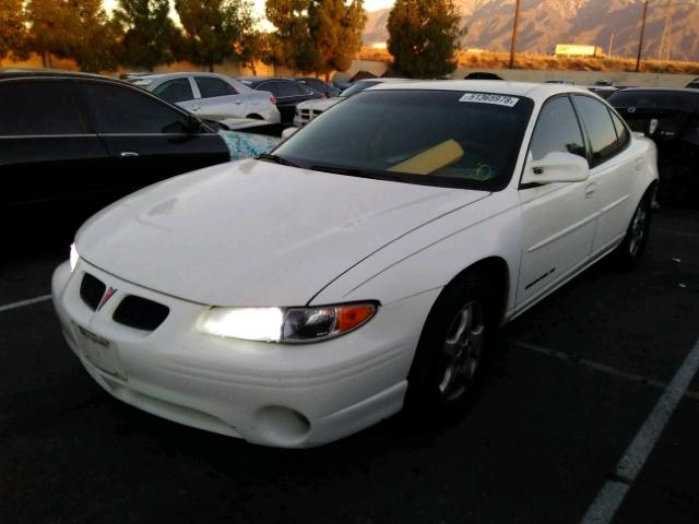 1G2WK52J22F250139 - 2002 PONTIAC GRAND PRIX WHITE photo 2