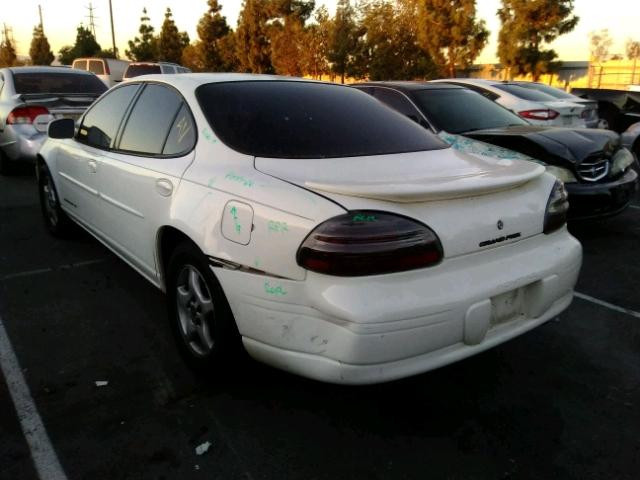 1G2WK52J22F250139 - 2002 PONTIAC GRAND PRIX WHITE photo 3