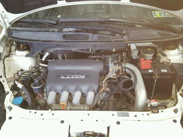 JHMGD37657S053742 - 2007 HONDA FIT S თეთრი ფოტო 7