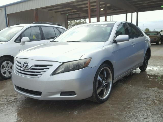 4T1BE46K78U196674 - 2008 TOYOTA CAMRY CE SILVER photo 2