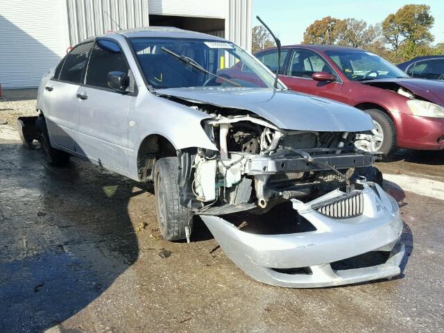 JA3AJ26E84U059598 - 2004 MITSUBISHI LANCER ES SILVER photo 1