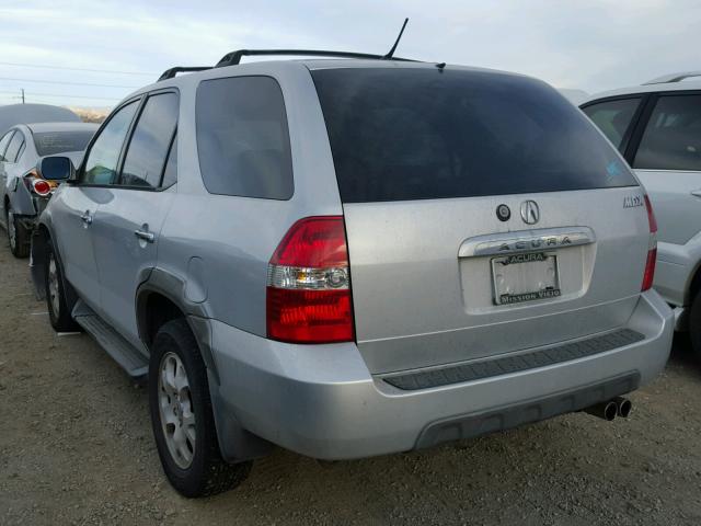 2HNYD18861H524770 - 2001 ACURA MDX TOURIN SILVER photo 3