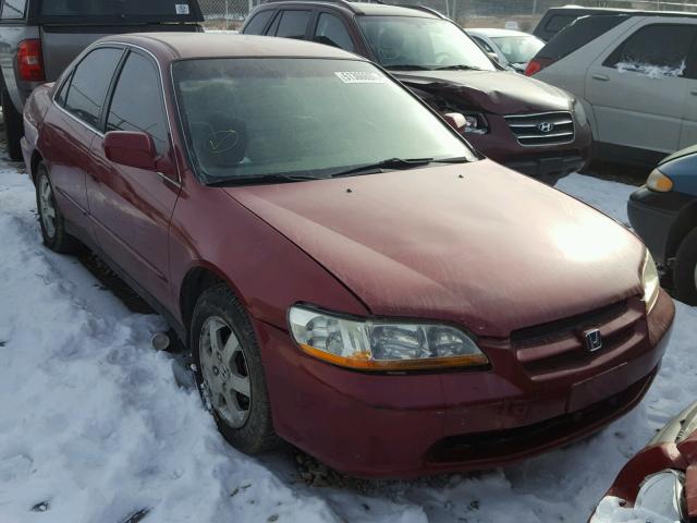 JHMCG5675YC020120 - 2000 HONDA ACCORD SE BURGUNDY photo 1