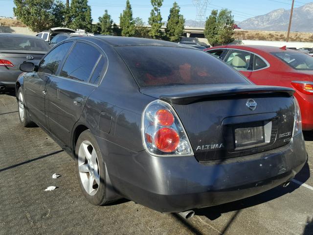 1N4BL11D25N434959 - 2005 NISSAN ALTIMA SE CHARCOAL photo 3