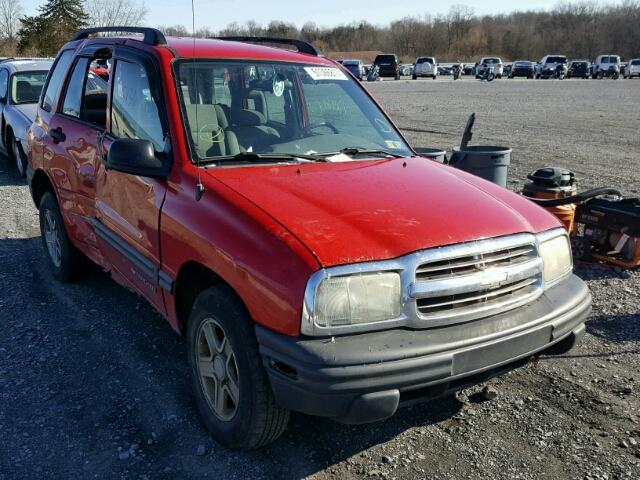 2CNBJ13C136938114 - 2003 CHEVROLET TRACKER RED photo 1