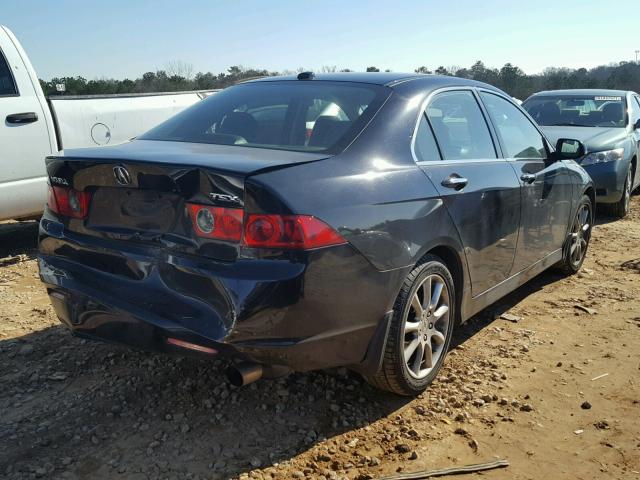 JH4CL96926C028158 - 2006 ACURA TSX BLACK photo 4