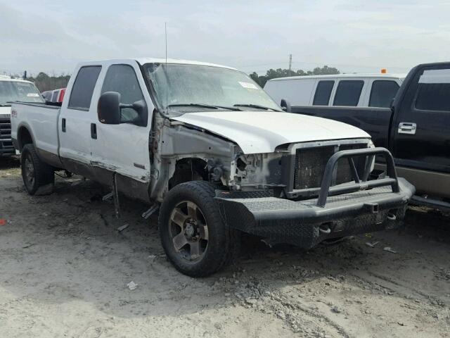 1FTSW31P26ED61083 - 2006 FORD F350 SRW S WHITE photo 1