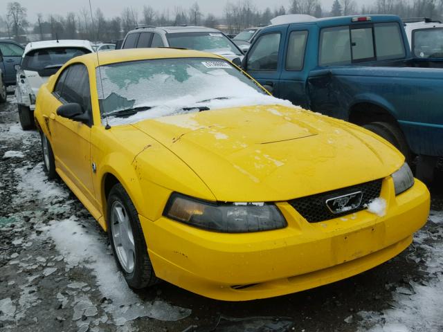 1FAFP40664F239384 - 2004 FORD MUSTANG YELLOW photo 1