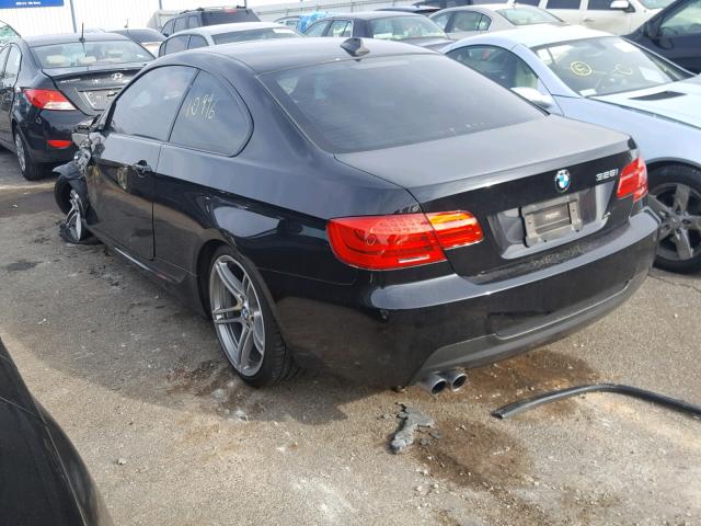 WBAKE3C58DE772254 - 2013 BMW 328 I BLACK photo 3