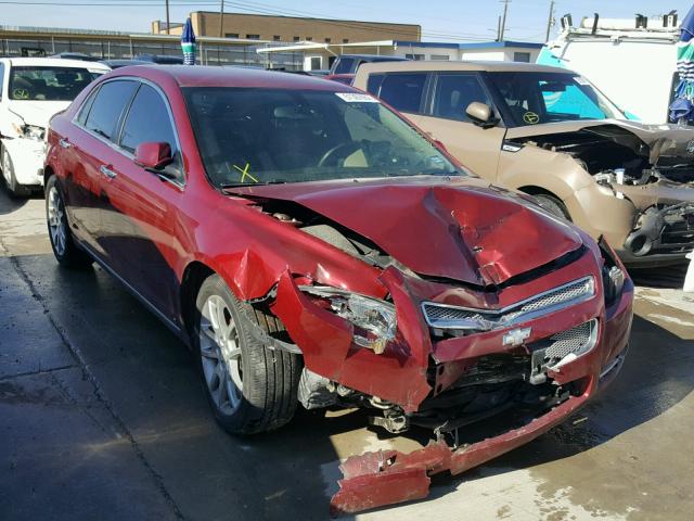 1G1ZK57769F192805 - 2009 CHEVROLET MALIBU LTZ RED photo 1