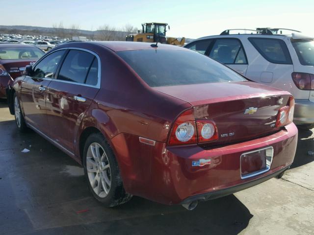 1G1ZK57769F192805 - 2009 CHEVROLET MALIBU LTZ RED photo 3