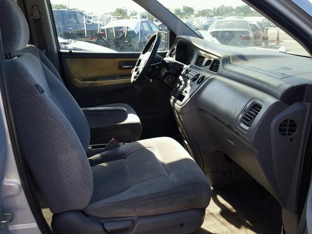 5FNRL18593B001349 - 2003 HONDA ODYSSEY LX SILVER photo 5