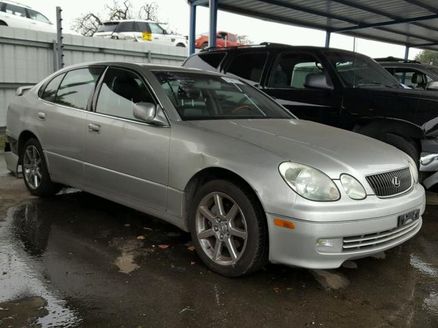 JT8BL69SX40015679 - 2004 LEXUS GS 430 SILVER photo 1