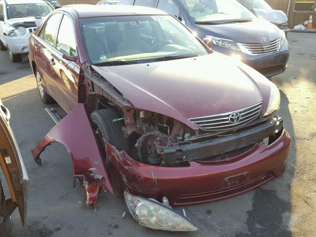 4T1BE30K16U125017 - 2006 TOYOTA CAMRY LE RED photo 1