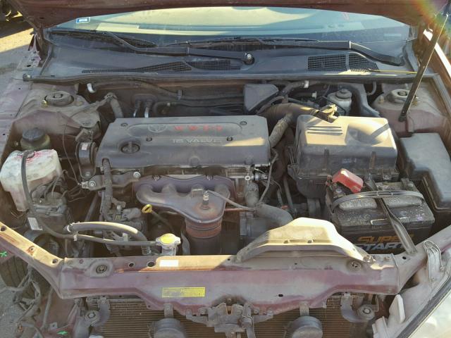 4T1BE30K16U125017 - 2006 TOYOTA CAMRY LE წითელი ფოტო 7