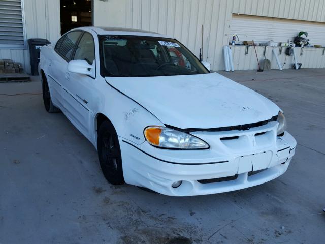 1G2NW52E2YC552981 - 2000 PONTIAC GRAND AM G WHITE photo 1