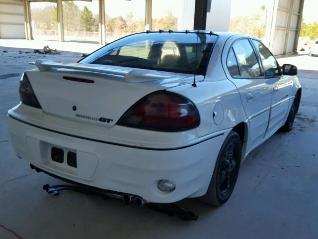 1G2NW52E2YC552981 - 2000 PONTIAC GRAND AM G WHITE photo 4