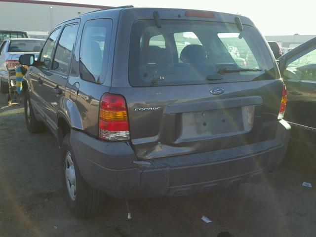 1FMYU02Z26KB19339 - 2006 FORD ESCAPE XLS GRAY photo 3