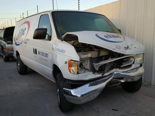 1FTNE24L32HA83323 - 2002 FORD ECONOLINE WHITE photo 1