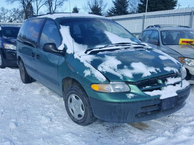 2B4GP25R8WR718467 - 1998 DODGE CARAVAN GREEN photo 1