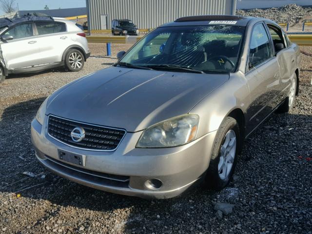 1N4AL11E66C236905 - 2006 NISSAN ALTIMA S BROWN photo 2