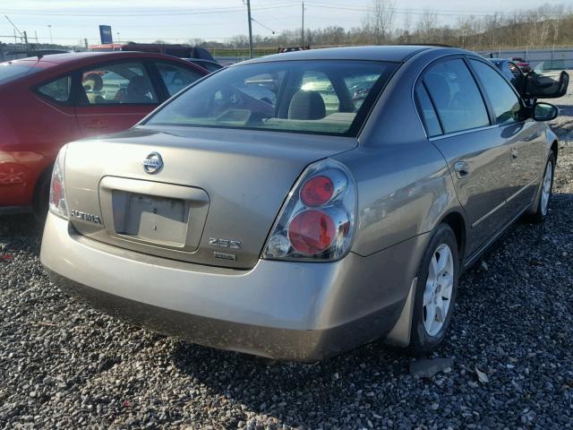 1N4AL11E66C236905 - 2006 NISSAN ALTIMA S BROWN photo 4